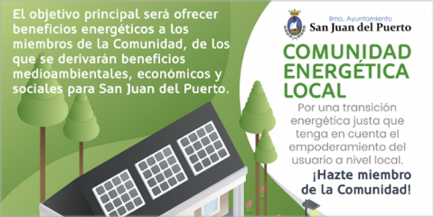 El municipio de San Juan del Puerto pone en marcha una Comunidad Energética Local