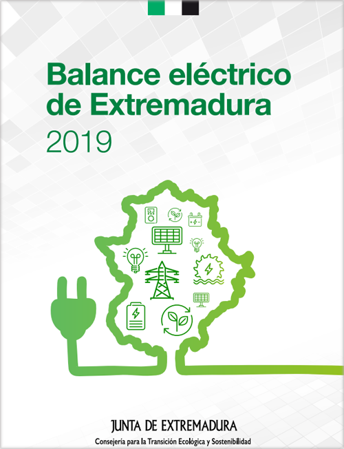 Portada balance eléctrico de Extremadura 2019