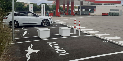 Ionity implanta dos instalaciones de carga ultrarrápida en la provincia de Zaragoza