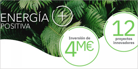 La plataforma Energía Positiva+ destina más de 4 millones para los proyectos seleccionados
