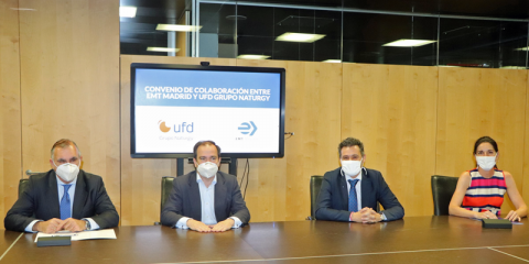 Convenio para electrificar infraestructuras y autobuses de la EMT de Madrid