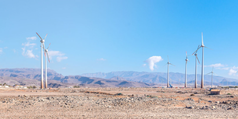 Puesta en marcha de un parque eólico en Gran Canaria con protección medioambiental