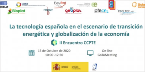 Encuentro online de las plataformas tecnológicas y de innovación del ámbito energético