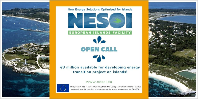 Más de tres millones de euros en ayudas para apoyar la transición energética de las islas europeas 