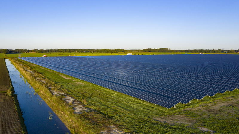 planta solar en Países Bajos