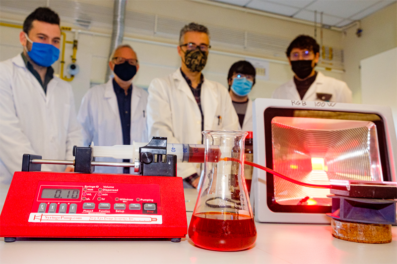 Investigadores de la Universidad de La Rioja. 