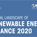 Panorama global de la financiación de energías renovables 2020