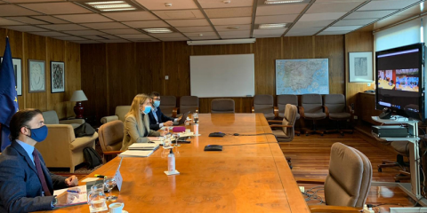 Primera reunión de la Comisión de Transición Energética entre el Miteco y el Gobierno balear