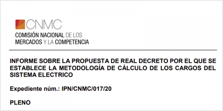 Informe de la CNMC