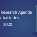 La plataforma Batteries Europe publica la agenda para la investigación en baterías