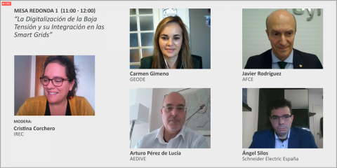 Mesa redonda: La Digitalización de la Baja Tensión y su Integración en las Smart Grids