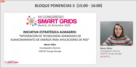 Iniciativa Estratégica Almagrid: Integración de tecnologías avanzadas de Almacenamiento de Energía para aplicaciones de red