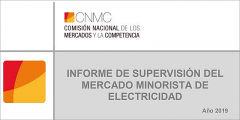 La CNMC analiza en un informe el mercado eléctrico en España en 2019