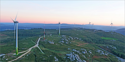 Desarrollo de cinco nuevos parques eólicos en Galicia con una potencia total de 74 MW