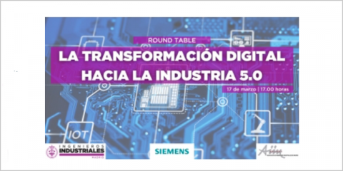 Mesa redonda online sobre la transformación digital hacia la industria 5.0