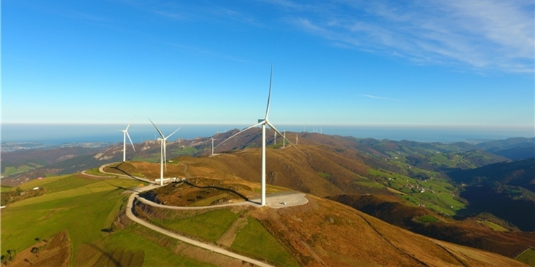 Parques eólicos de Cordel-Vidural, Capiechamartín y Panondres, en Asturias