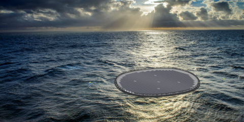 La planta fotovoltaica flotante del proyecto europeo BOOST será ensayada en Canarias por Plocan