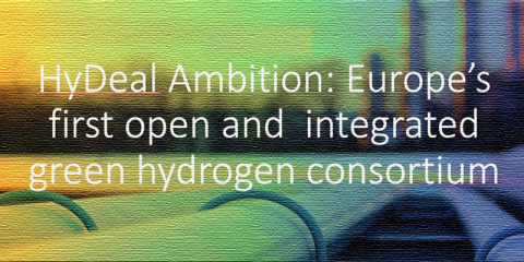 La iniciativa HyDeal Ambition proporcionará hidrógeno 100% verde a toda Europa