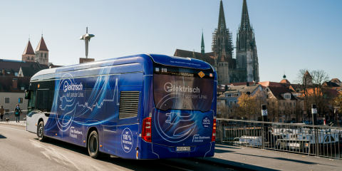 La estación de autobuses de Ratisbona en Alemania tendrá estaciones de recarga de Siemens