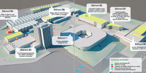 La microgrid del campus IMT Grenoble usa modelos de predicción e inteligencia artificial para predecir el uso de la energía