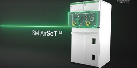 SM AirSeT de Schneider Electric, nueva gama de celdas de media tensión sin SF6