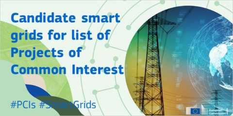 Abierta la consulta pública sobre los proyectos candidatos de la quinta lista de PCI en smart grids