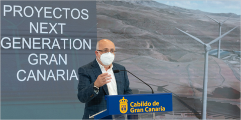 El Cabildo de Gran Canaria presenta al Plan Next Generation proyectos para el cambio energético