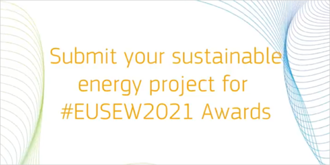 Abierta la convocatoria de los Premios de Energía Sostenible de la Unión Europea 2021