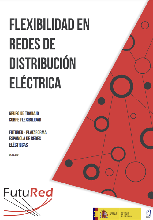 Portada del informe 'Flexibilidad en redes de distribución eléctrica'