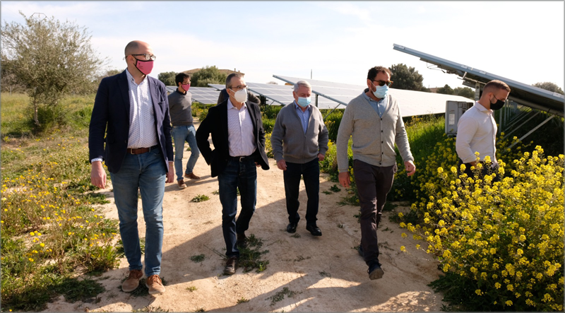 Parque fotovoltaico de Son Corcó.