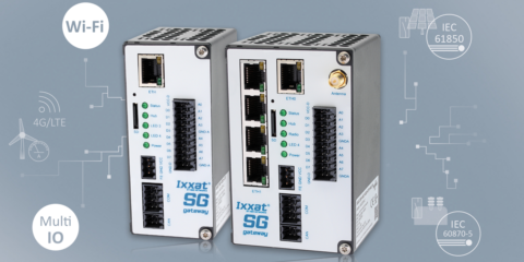 Digitalización y conexión con las pasarelas de Smart Grid de la serie Ixxat de HMS Networks