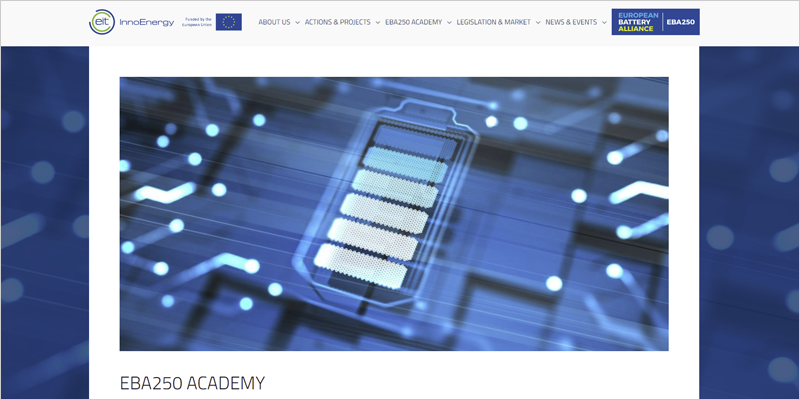 EBA250 Battery Academy