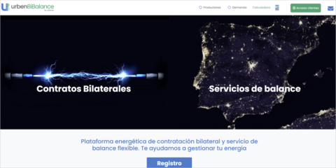 UrbenBiBalance, plataforma energética de contratación bilateral y servicio de balance flexible