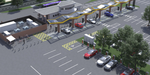 El Oxford Superhub contará con 38 cargadores rápidos y ultrarrápidos para vehículos eléctricos