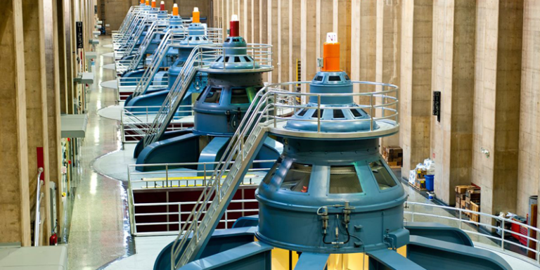 turbinas de plantas hidroeléctricas