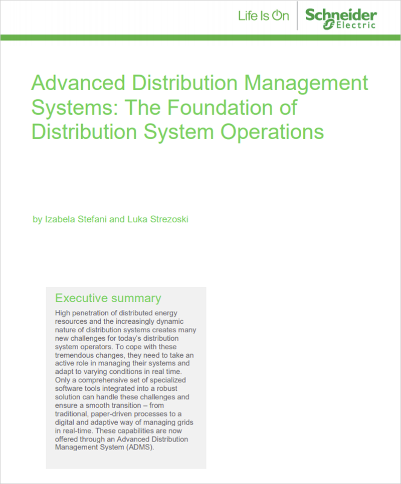 Sistemas avanzados de gestión de distribución: la base de las operaciones del sistema de distribución