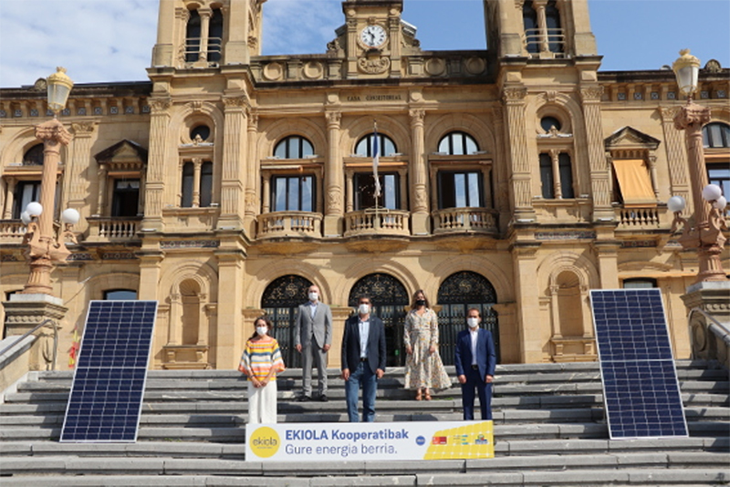 Acto de presentación de Ekiola Donostia