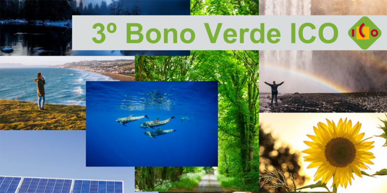 ICO emite su tercer bono verde para respaldar proyectos de transición energética.