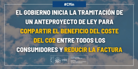 Comienza a tramitarse la normativa para mitigar el efecto del CO2 en el coste de generación eléctrica