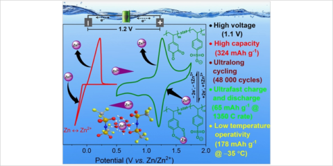 El Instituto IMDEA Energía desarrolla una batería acuosa de altas prestaciones basada en Zn-polímero