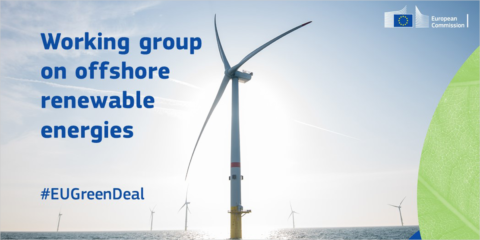 Convocatoria de la Comisión Europea para crear un grupo de trabajo sobre energías renovables offshore