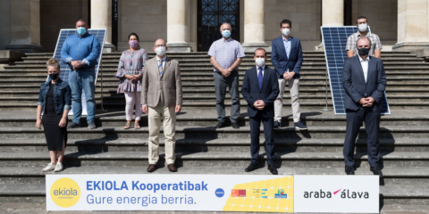 Se constituyen en Álava seis cooperativas energéticas comarcales en el marco del proyecto Ekiola