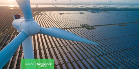 Schneider Electric supera los 10.000 MW gestionados en acuerdos de compraventa de energía renovable