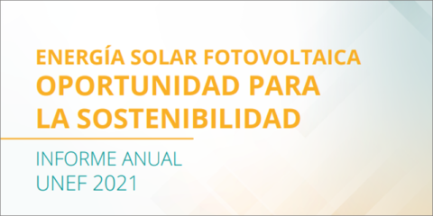 La huella económica total del sector fotovoltaico en España creció un 7% en 2020, según datos de UNEF