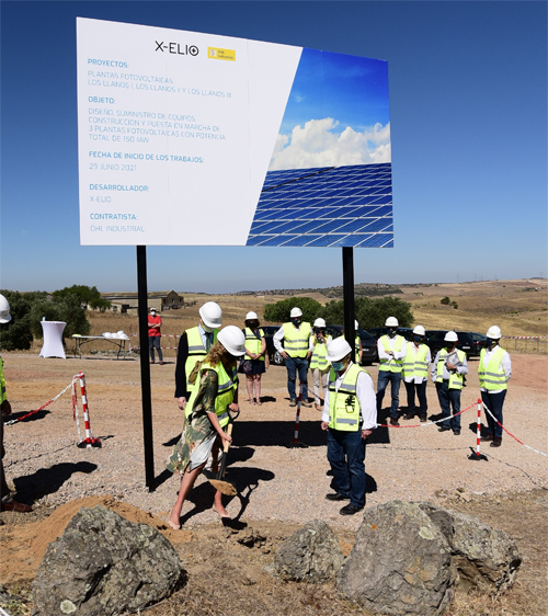 X-ELIO inicia la construcción de tres proyectos solares fotovoltaicos en España