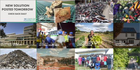 Schneider Electric participa en ‘100 Days of Possibility’, iniciativa para promover soluciones sostenibles