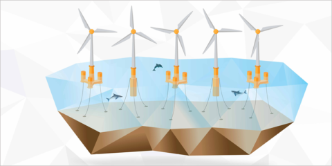 La Universidad de Cantabria ensaya una tecnología eólica flotante con menor coste y mayor rendimiento