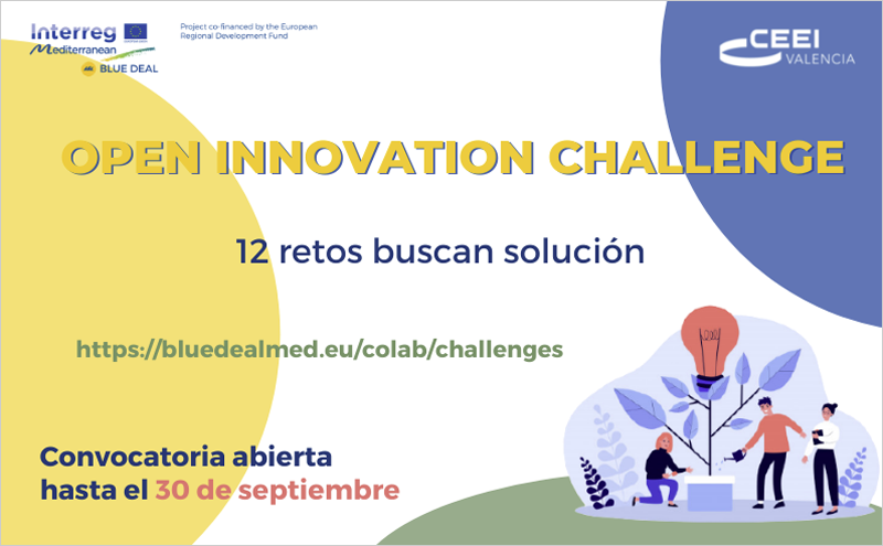 desafíos de innovación abierta de Blue Deal