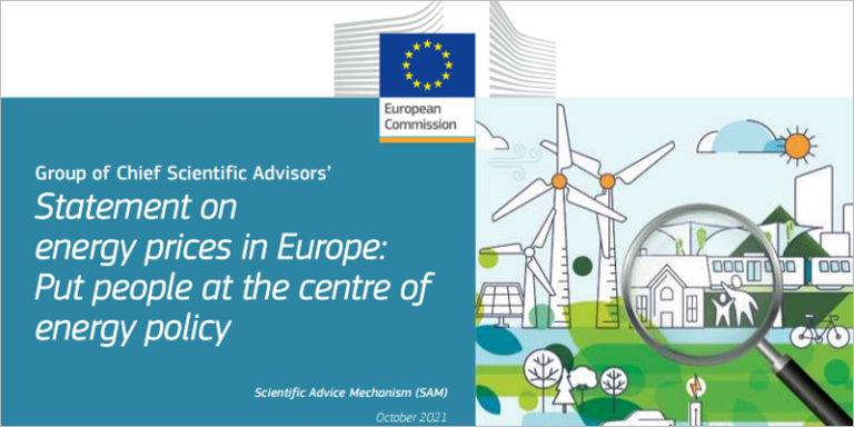 Acelerar la transición verde puede abaratar la energía a largo plazo, según el GCSA de la Comisión Europea