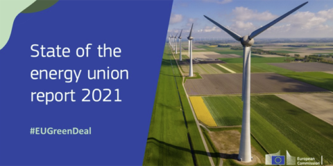 Estado de la Unión de la Energía 2021, progreso de las políticas energéticas de la UE para alcanzar los objetivos climáticos